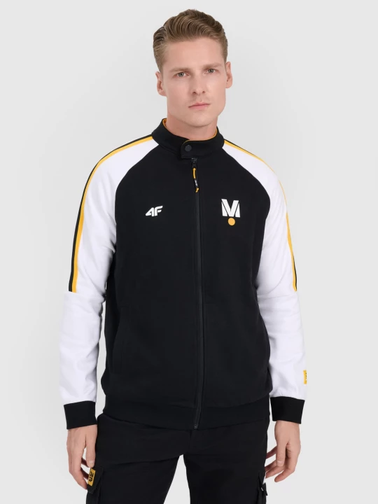 Obrázek produktu 4F Unisex tepláková mikina na zip bez kapuce 4F | Drift Masters - černá černý