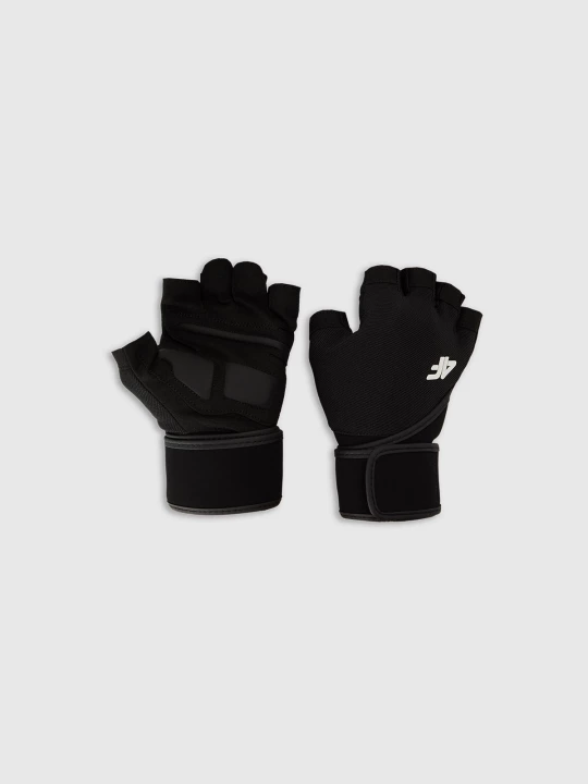 Obrázek produktu Unisex tréninkové rukavice - černé 4F černý