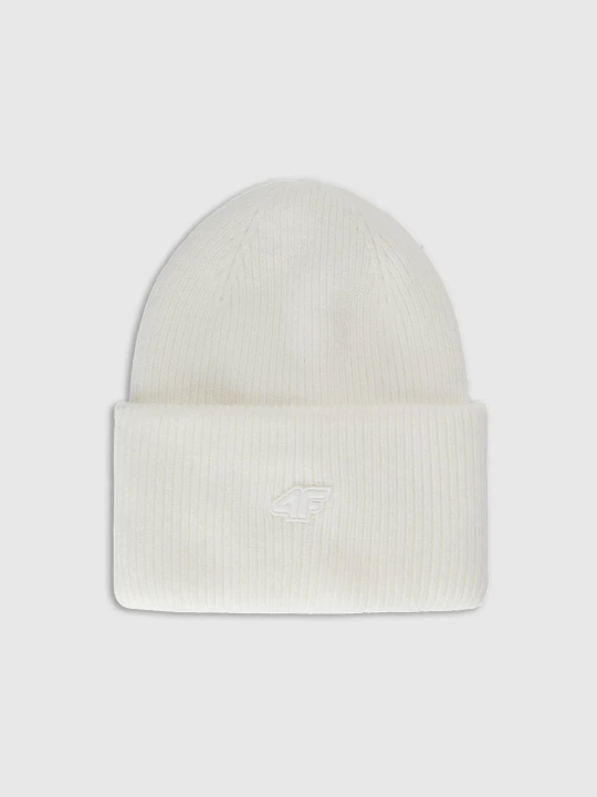 Obrázek produktu Unisex zimní čepice - bílá 4F
