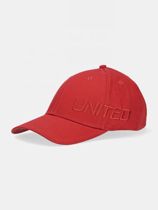 Obrázek produktu United Colors of Benetton Bavlněná baseballová čepice United Colors of Benetton červená