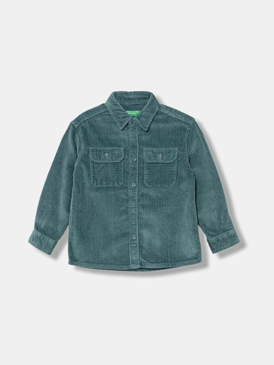Obrázek produktu United Colors of Benetton Bavlněná košile United Colors of Benetton zelená