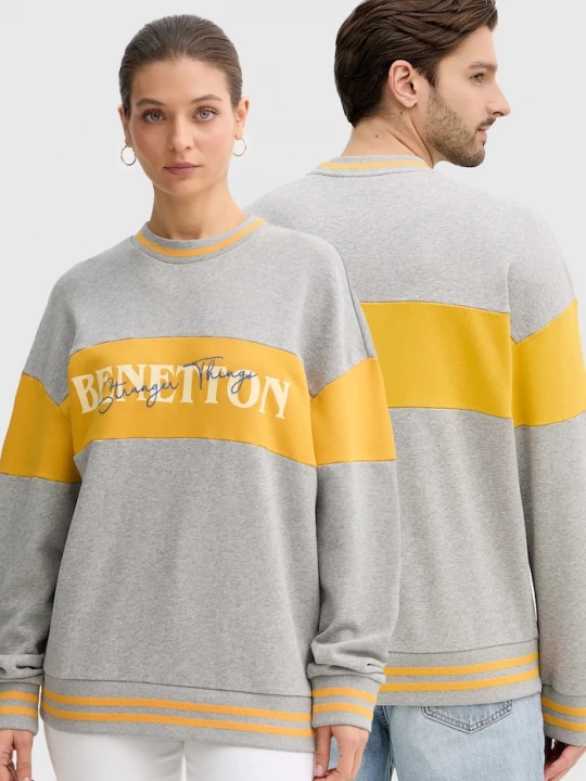 Obrázek produktu United Colors of Benetton Bavlněná mikina x Stranger Things