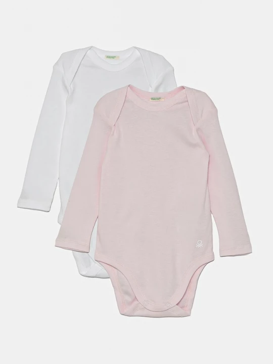 Obrázek produktu United Colors of Benetton Bavlněné kojenecké body United Colors of Benetton 3-pack