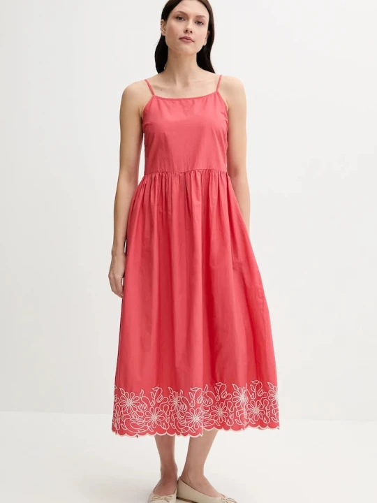 Obrázek produktu United Colors of Benetton Bavlněné šaty United Colors of Benetton růžová