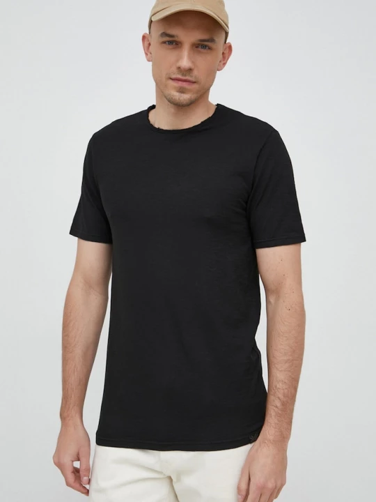 Obrázek produktu United Colors of Benetton Bavlněné tričko United Colors of Benetton černá