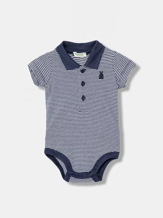Obrázek produktu United Colors of Benetton body kojenecké bavlněné s elastanem