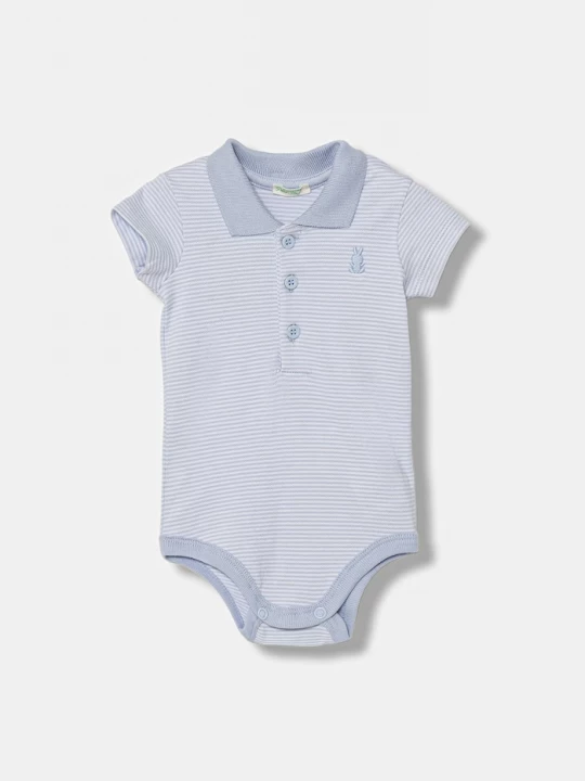 Obrázek produktu United Colors of Benetton body kojenecké bavlněné s elastanem