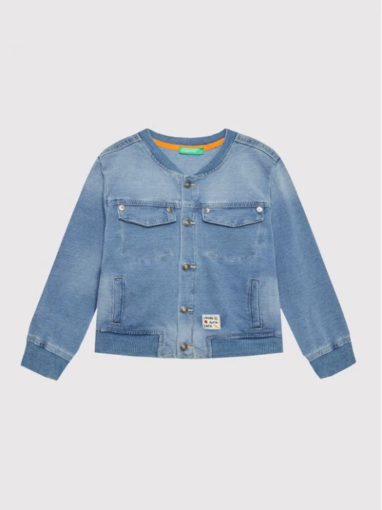 Obrázek produktu United Colors Of Benetton Bunda bomber 2BAYGN003 Modrá Regular Fit