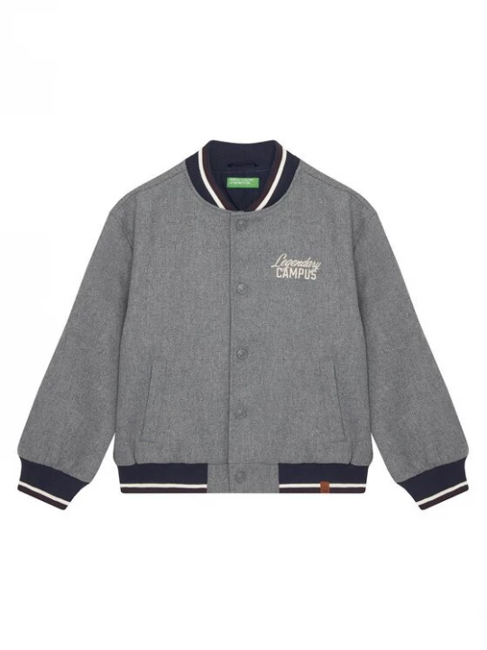 Obrázek produktu United Colors Of Benetton Bunda bomber 2LLUCN06G Šedá Regular Fit