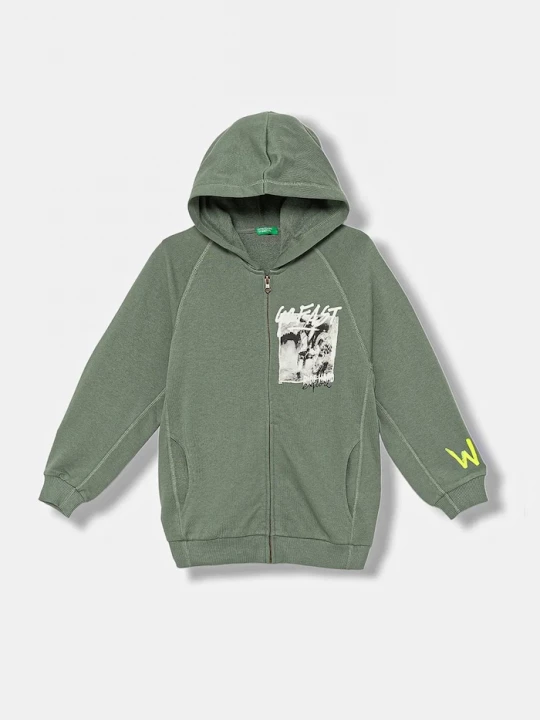 Obrázek produktu United Colors of Benetton Dětská bavlněná mikina United Colors of Benetton