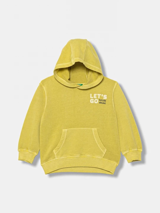 Obrázek produktu United Colors of Benetton Dětská bavlněná mikina United Colors of Benetton