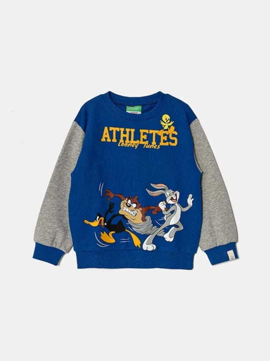 Obrázek produktu United Colors of Benetton Dětská bavlněná mikina x Looney Tunes