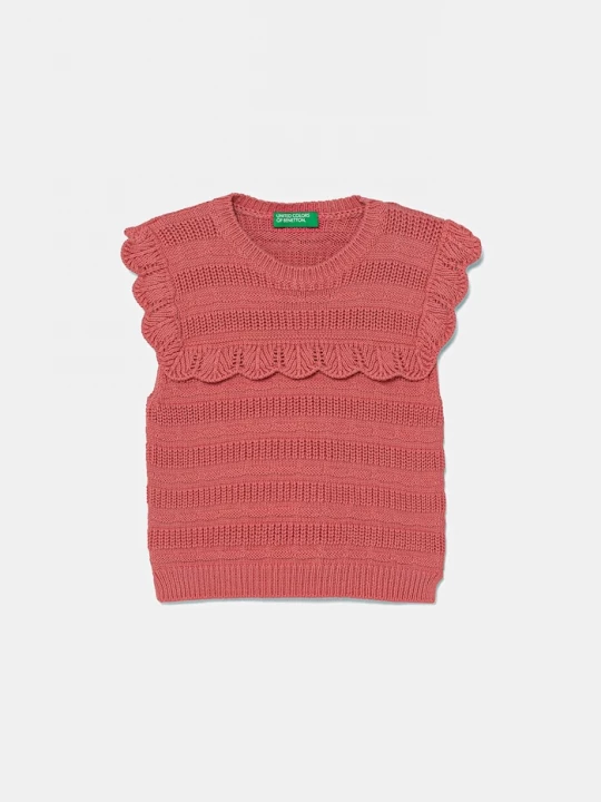 Obrázek produktu United Colors of Benetton Dětská bavlněná vesta United Colors of Benetton