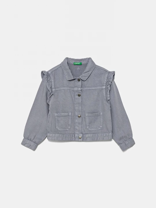 Obrázek produktu United Colors of Benetton Dětská bunda United Colors of Benetton fialová