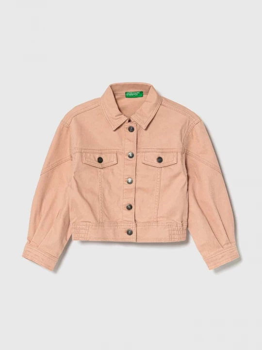 Obrázek produktu United Colors of Benetton Dětská bunda United Colors of Benetton růžová