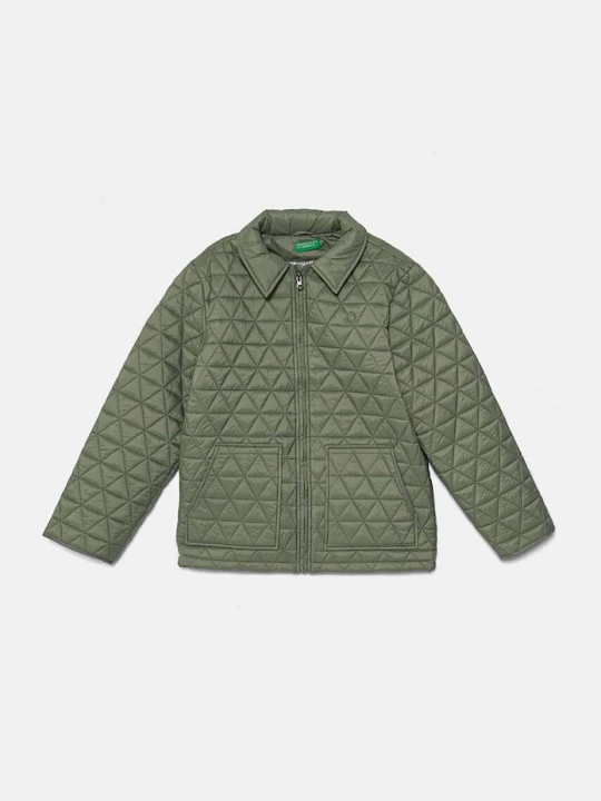 Obrázek produktu United Colors of Benetton Dětská bunda United Colors of Benetton zelená