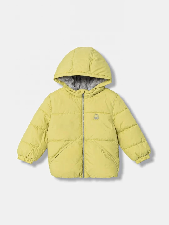Obrázek produktu United Colors of Benetton Dětská bunda United Colors of Benetton zelená