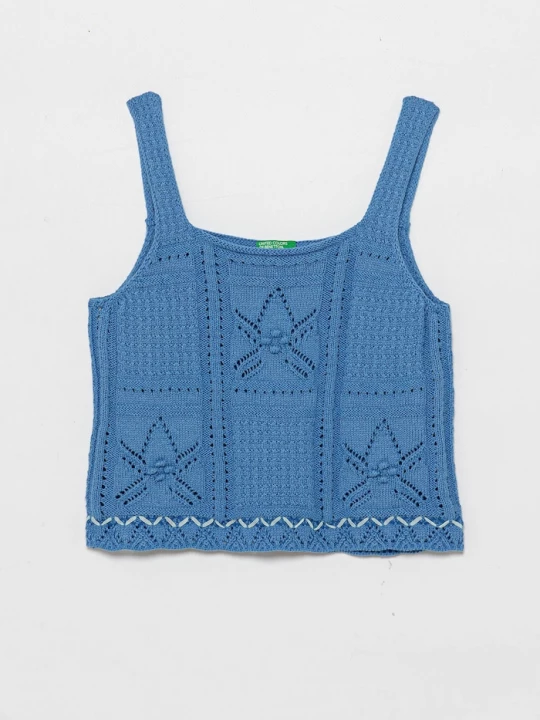Obrázek produktu United Colors of Benetton Dětská halenka United Colors of Benetton modrá