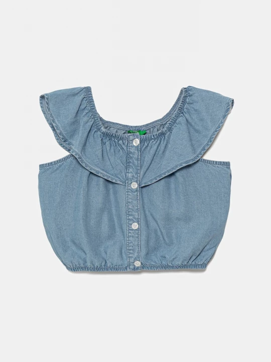 Obrázek produktu United Colors of Benetton Dětská halenka United Colors of Benetton modrá
