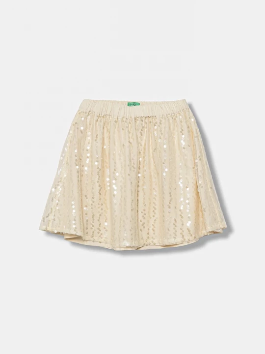 Obrázek produktu United Colors of Benetton Dětská sukně United Colors of Benetton béžová