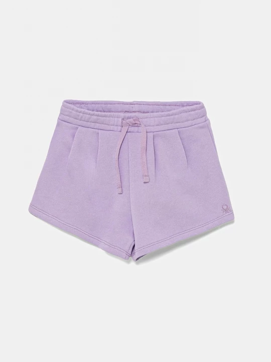 Obrázek produktu United Colors of Benetton Dětské bavlněné šortky United Colors of Benetton fialová