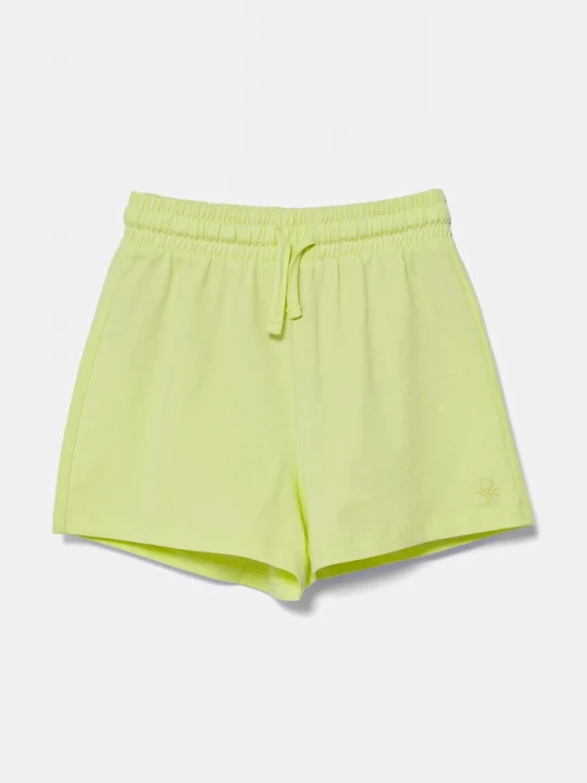 Obrázek produktu United Colors of Benetton Dětské bavlněné šortky United Colors of Benetton zelená