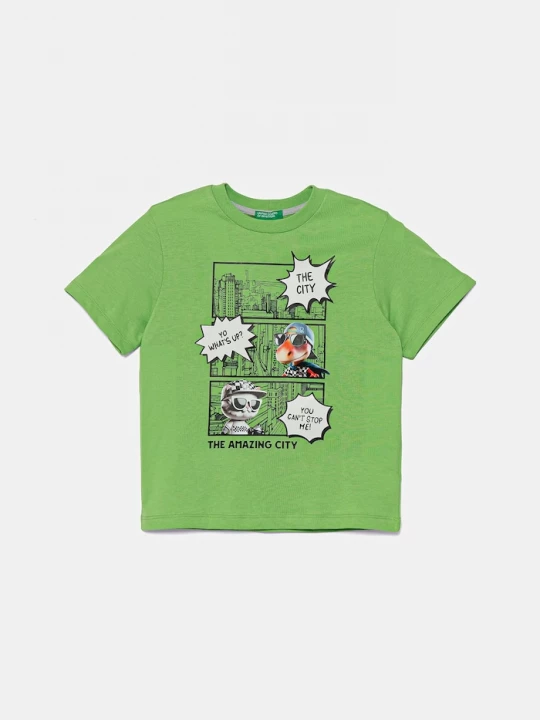 Obrázek produktu United Colors of Benetton Dětské bavlněné tričko