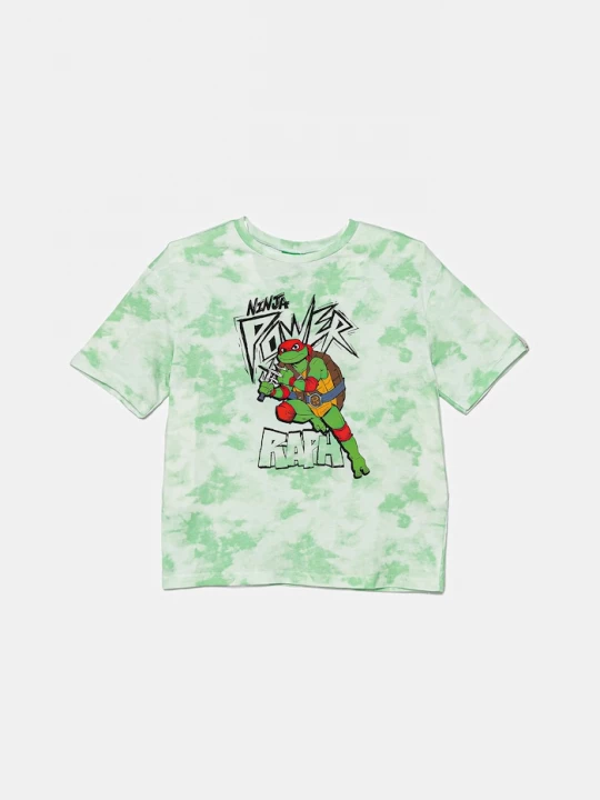 Obrázek produktu United Colors of Benetton Dětské bavlněné tričko United Colors of Benetton zelená