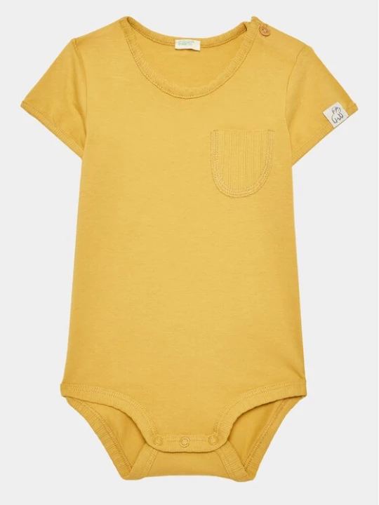 Obrázek produktu United Colors Of Benetton Dětské body 3P4ZAB00B Žlutá Regular Fit