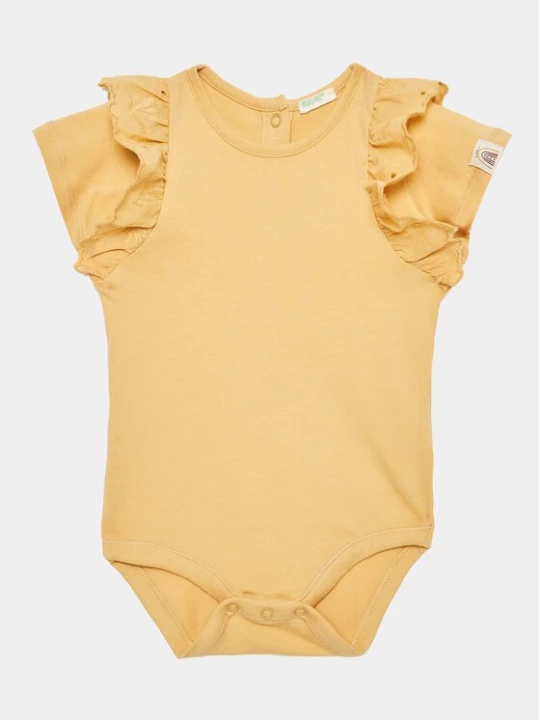 Obrázek produktu United Colors Of Benetton Dětské body 3P4ZAB00D Žlutá Regular Fit