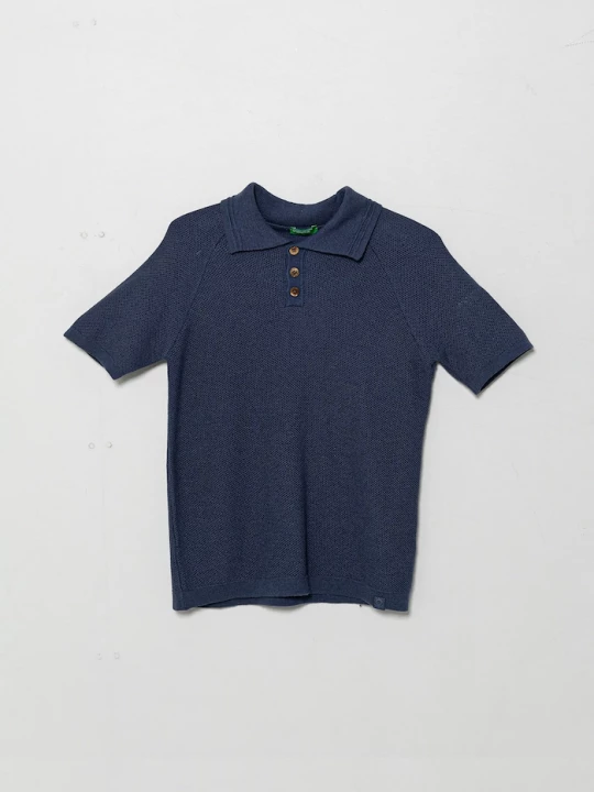 Obrázek produktu United Colors of Benetton Dětské polo tričko ze lněné směsi