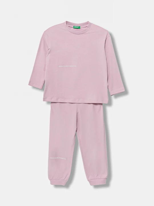 Obrázek produktu United Colors of Benetton Dětské pyžamo United Colors of Benetton růžová