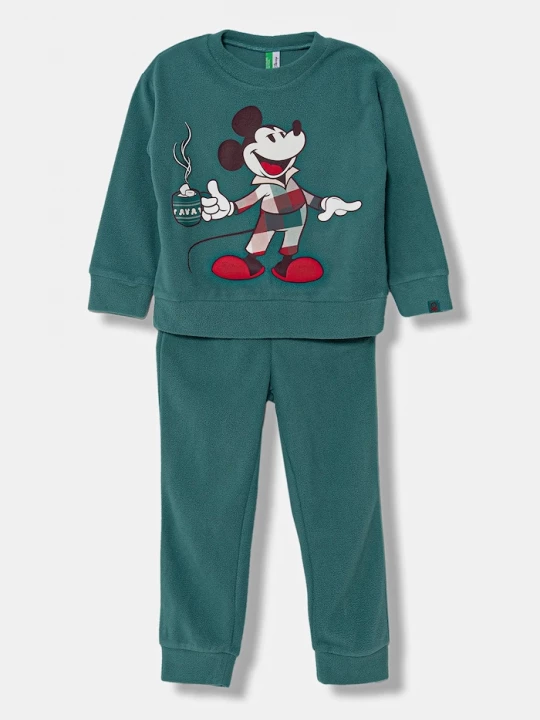 Obrázek produktu United Colors of Benetton Dětské pyžamo United Colors of Benetton zelená