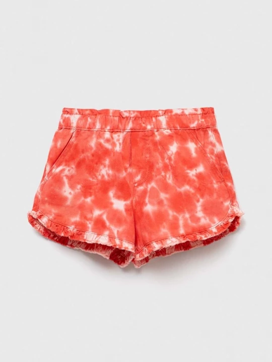 Obrázek produktu United Colors of Benetton Dětské riflové kraťasy United Colors of Benetton červená