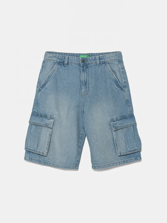 Obrázek produktu United Colors of Benetton Dětské riflové kraťasy