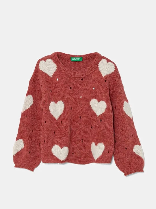 Obrázek produktu United Colors of Benetton Dětský svetr s příměsí vlny United Colors of Benetton