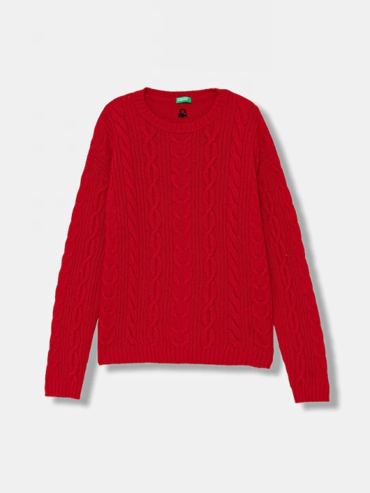 Obrázek produktu United Colors of Benetton Dětský svetr s příměsí vlny United Colors of Benetton
