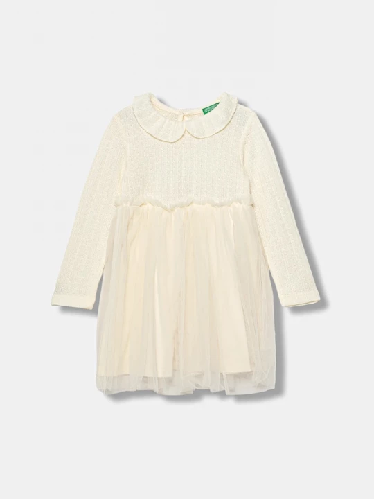 Obrázek produktu United Colors of Benetton Dívčí šaty United Colors of Benetton béžová