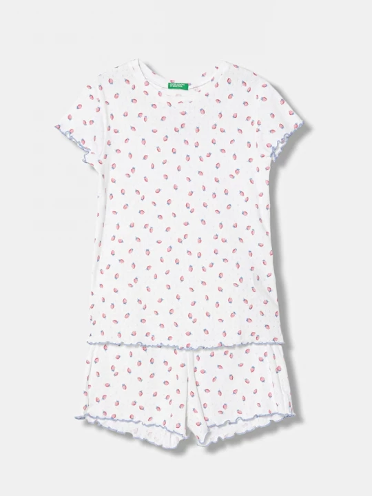 Obrázek produktu United Colors of Benetton dvoudílné dětské bavlněné pyžamo