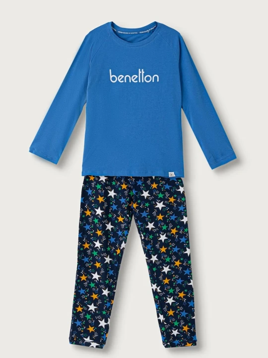 Obrázek produktu United Colors of Benetton dvoudílné pyžamo dětské s bavlnou