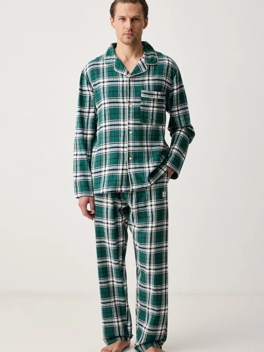 Obrázek produktu United Colors of Benetton dvoudílné pyžamo pánské bavlněné