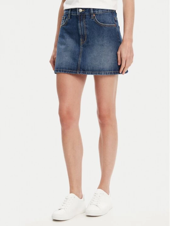 Obrázek produktu United Colors Of Benetton Džínová sukně 4AW7D004U Modrá Regular Fit
