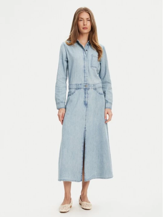 Obrázek produktu United Colors Of Benetton Džínové šaty 4RZKDV0B5 Modrá Regular Fit