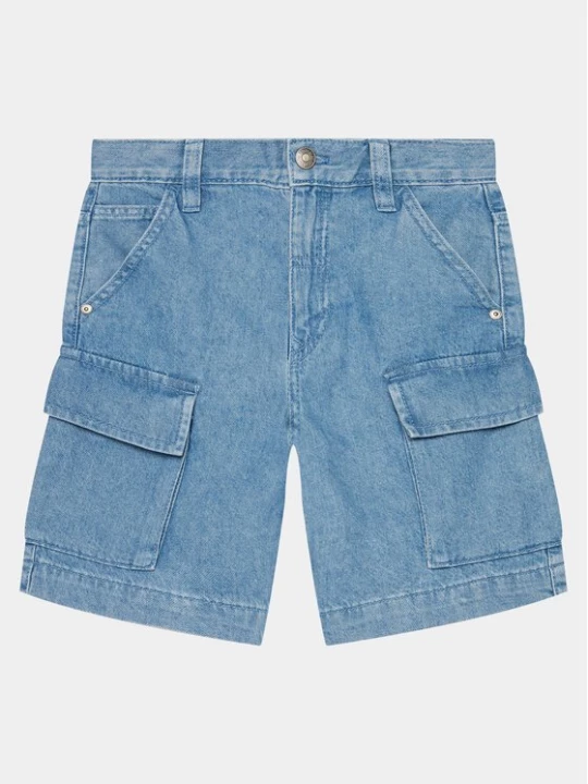 Obrázek produktu United Colors Of Benetton Džínové šortky 4AD7C902I Modrá Relaxed Fit