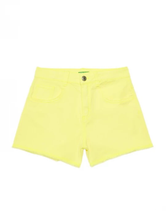 Obrázek produktu United Colors Of Benetton Džínové šortky 4O69C9040 Žlutá Regular Fit