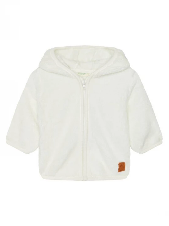 Obrázek produktu United Colors Of Benetton Fleecová mikina 30Y5A501D Bílá Regular Fit