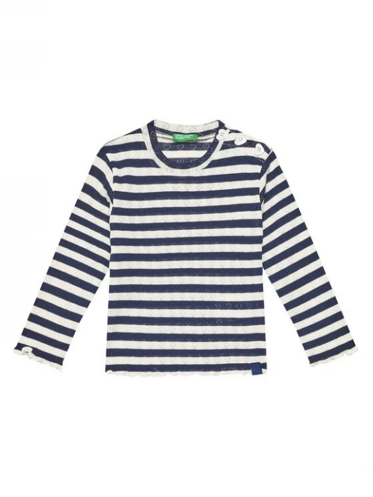 Obrázek produktu United Colors Of Benetton Halenka 33LQG10J7 Tmavomodrá Regular Fit
