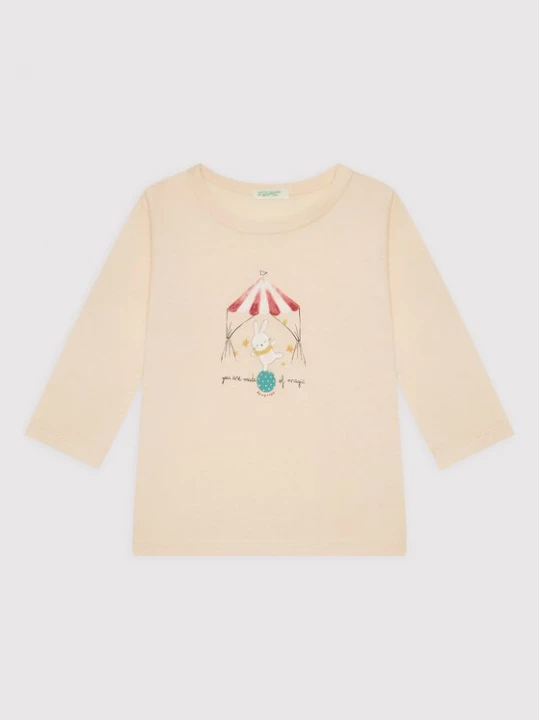 Obrázek produktu United Colors Of Benetton Halenka 3ATNA1018 Béžová Regular Fit