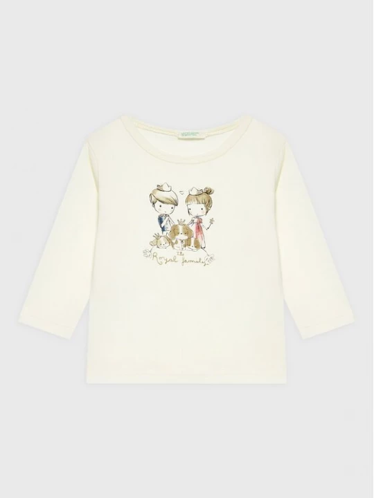 Obrázek produktu United Colors Of Benetton Halenka 3ATNA101A Béžová Regular Fit