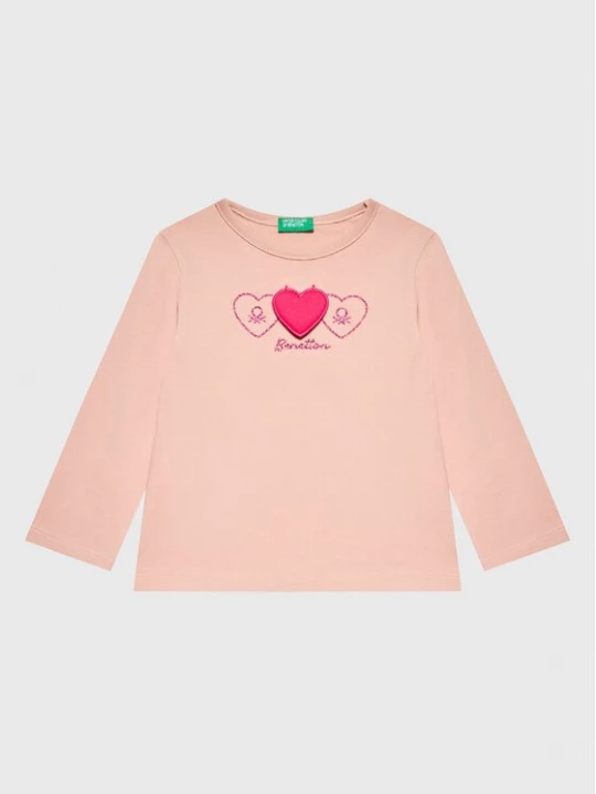 Obrázek produktu United Colors Of Benetton Halenka 3ATNG105X Růžová Regular Fit